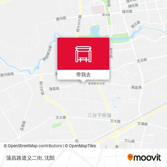 蒲昌路道义二街地图