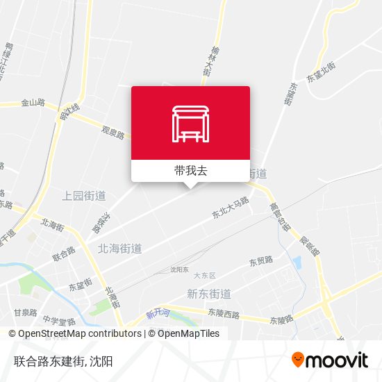 联合路东建街地图