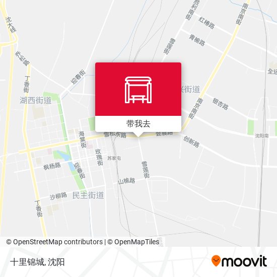 十里锦城地图
