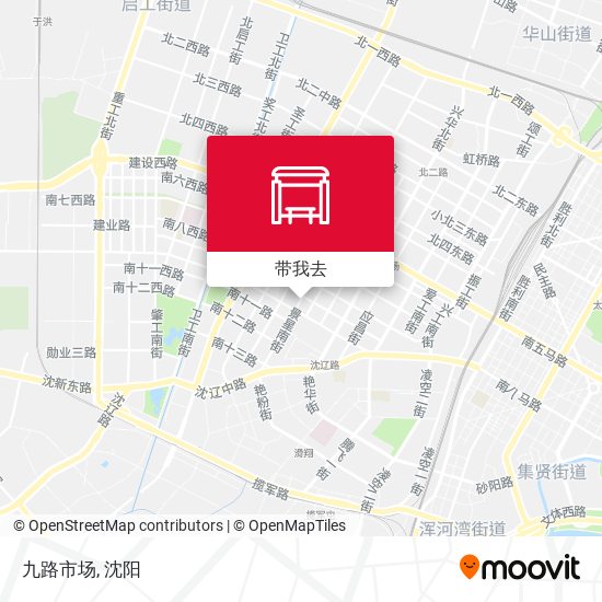 九路市场地图