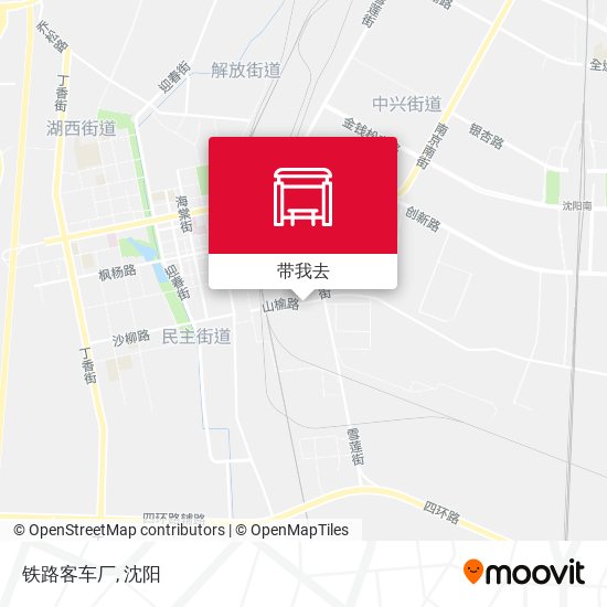 铁路客车厂地图