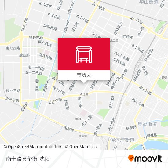 南十路兴华街地图