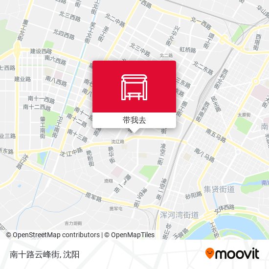 南十路云峰街地图