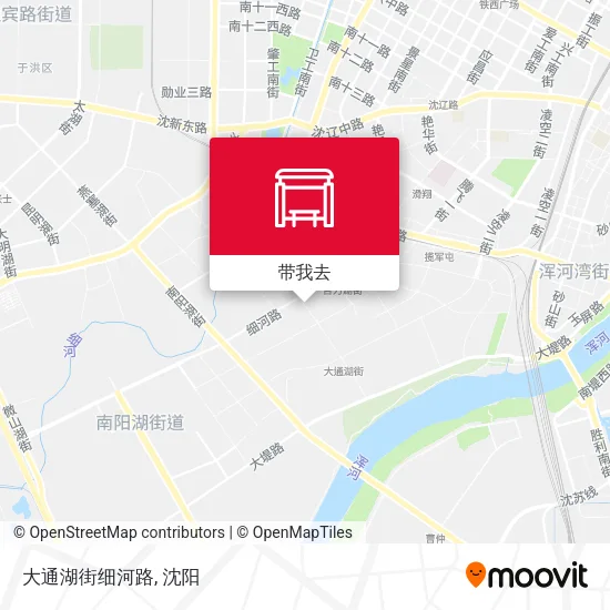 大通湖街细河路地图