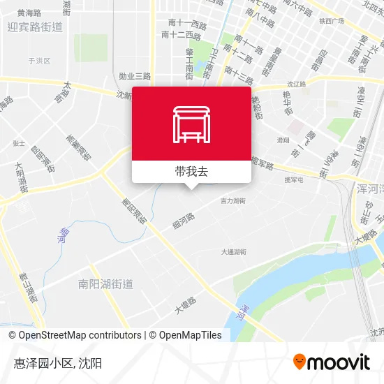 惠泽园小区地图