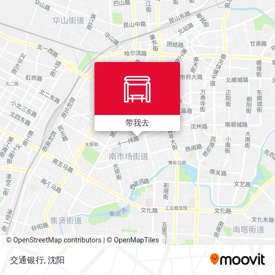 交通银行地图