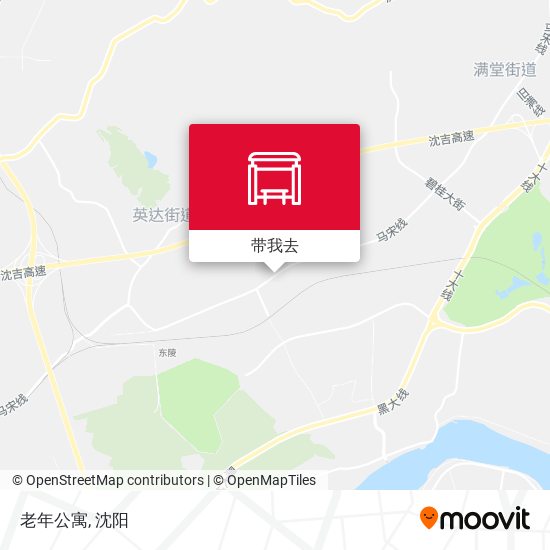 老年公寓地图