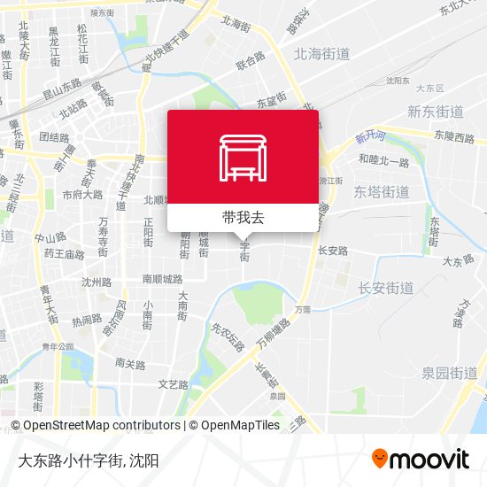 大东路小什字街地图