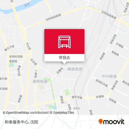 和泰服务中心地图