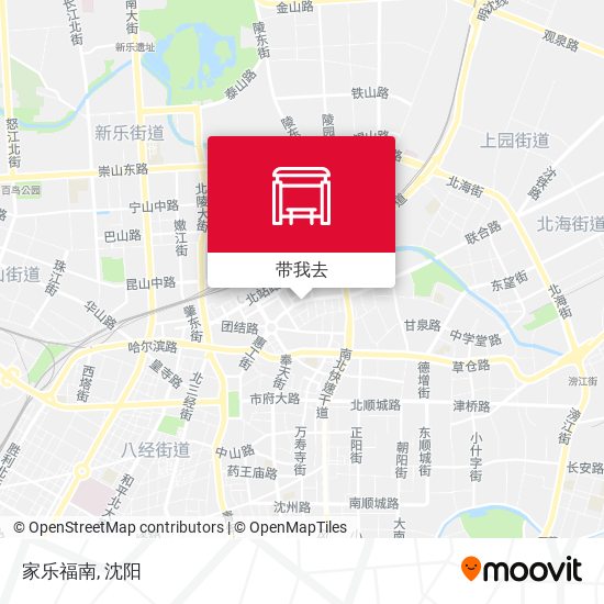 家乐福南地图