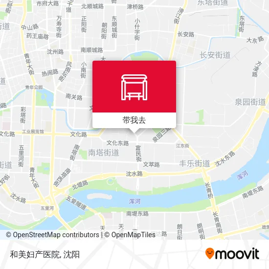和美妇产医院地图