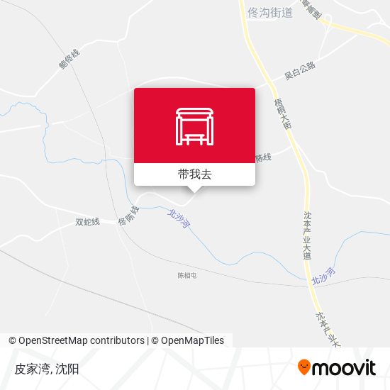 皮家湾地图
