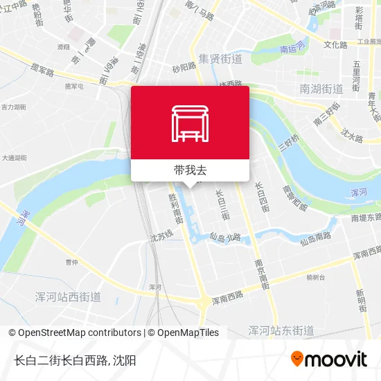 长白二街长白西路地图