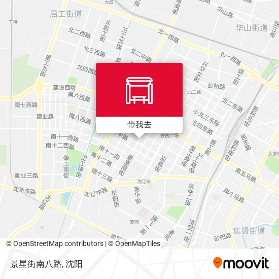 景星街南八路地图