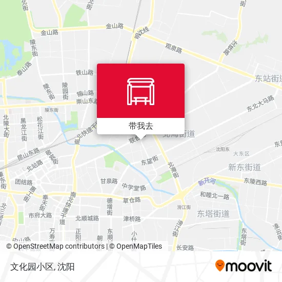 文化园小区地图