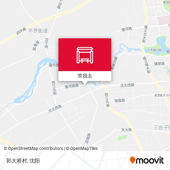 郭大桥村地图