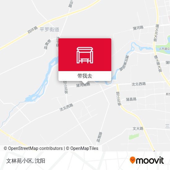 文林苑小区地图