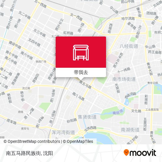 南五马路民族街地图