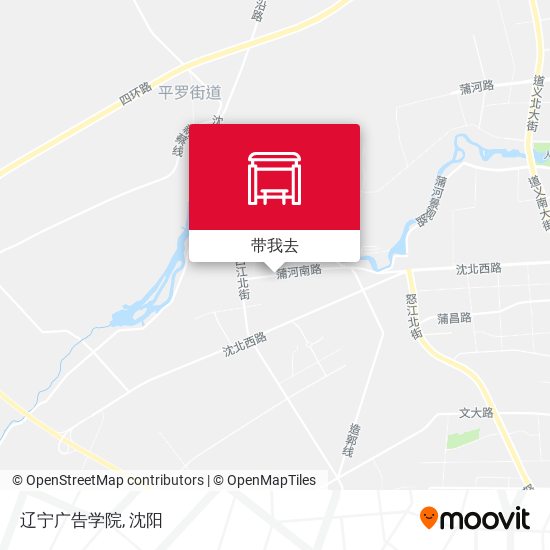辽宁广告学院地图