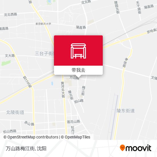 万山路梅江街地图