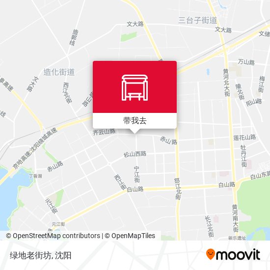 绿地老街坊地图