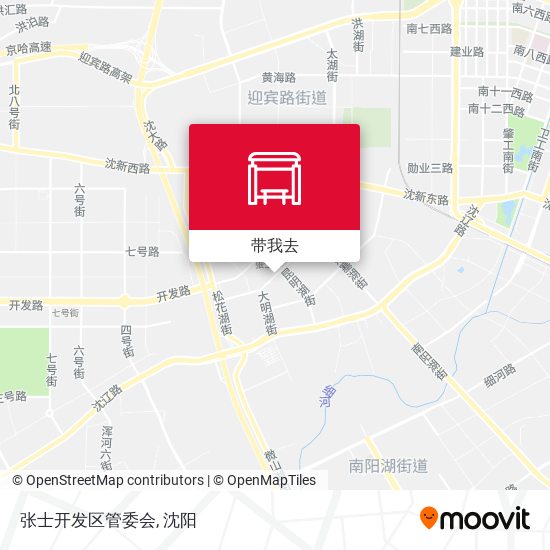 张士开发区管委会地图