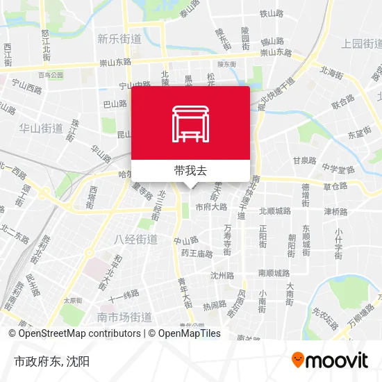 市政府东地图