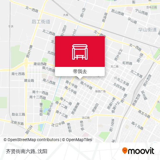 齐贤街南六路地图