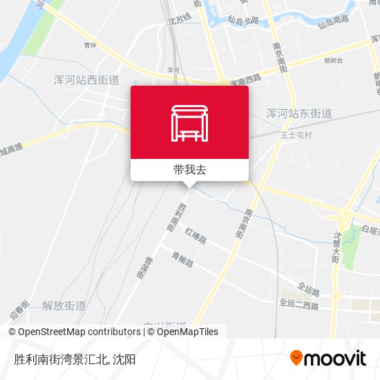 胜利南街湾景汇北地图