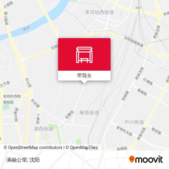 满融公馆地图