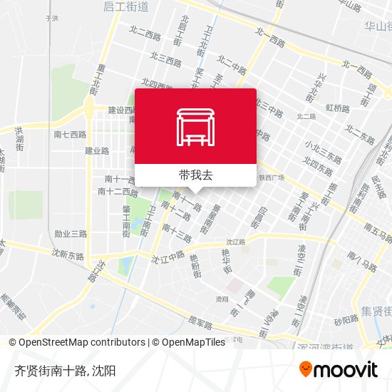 齐贤街南十路地图