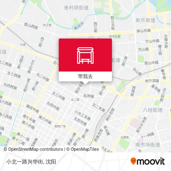 小北一路兴华街地图