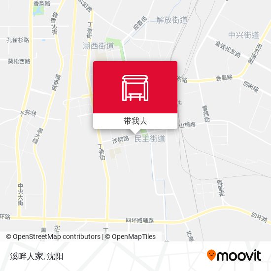 溪畔人家地图