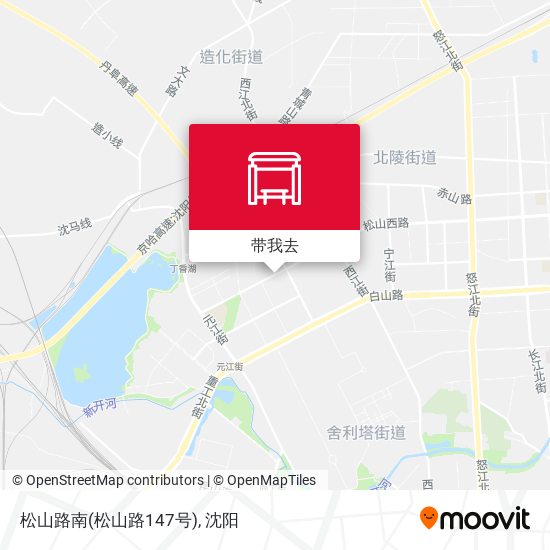 松山路南(松山路147号)地图