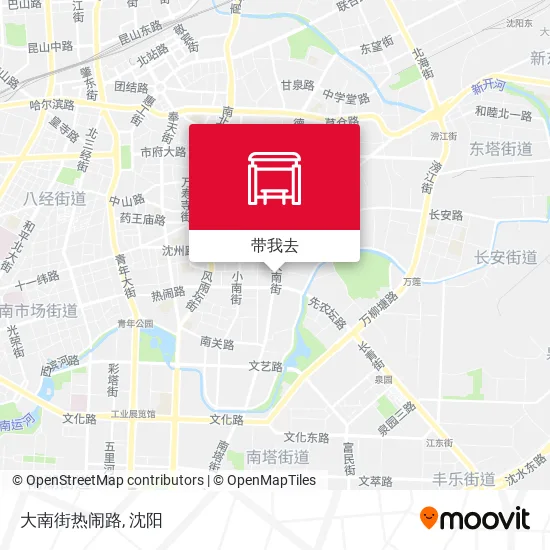 大南街热闹路地图