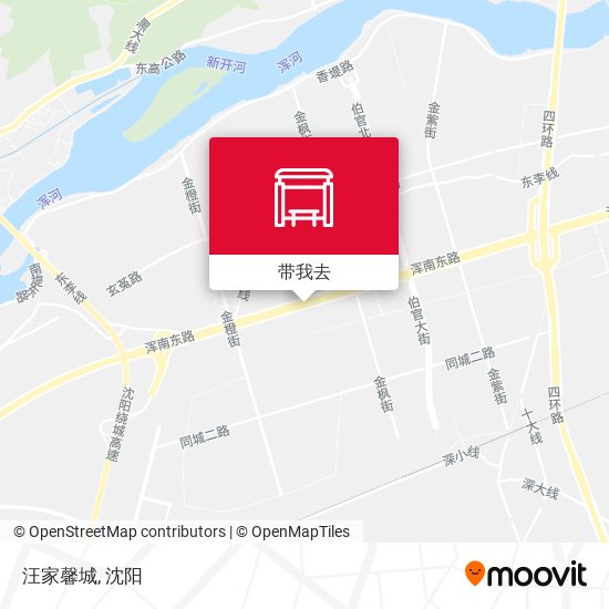 汪家馨城地图