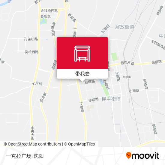 一克拉广场地图