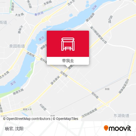 杨官地图