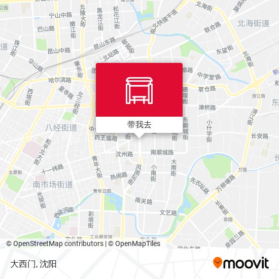 大西门地图