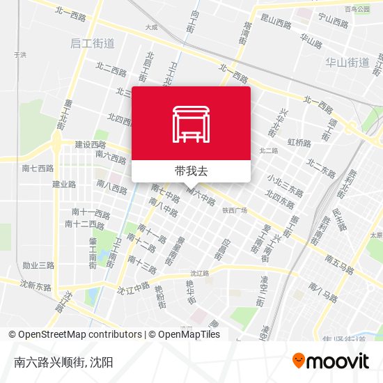 南六路兴顺街地图