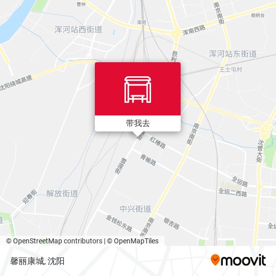 馨丽康城地图