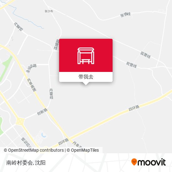 南岭村委会地图