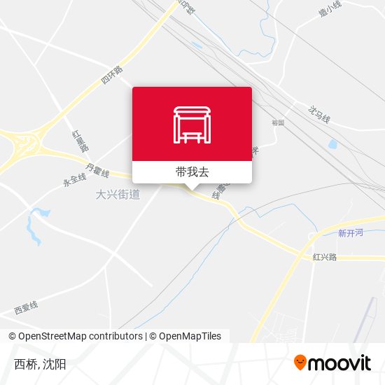 西桥地图
