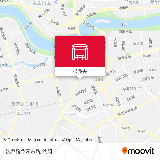 沈营路华园东路地图