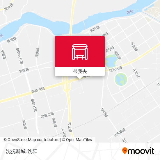 沈抚新城地图