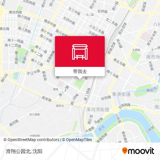 滑翔公园北地图