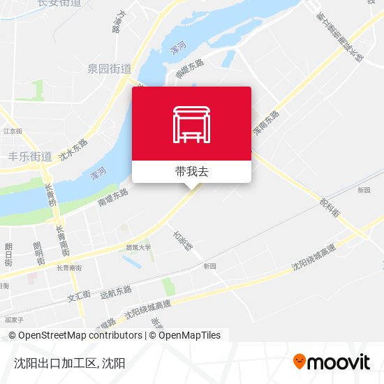 沈阳出口加工区地图