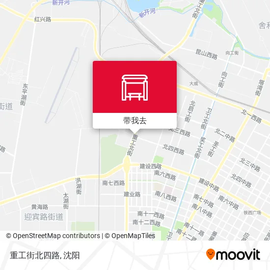 重工街北四路地图