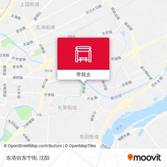 东塔街东宁街地图