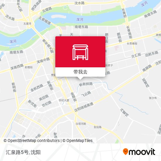 汇泉路5号地图